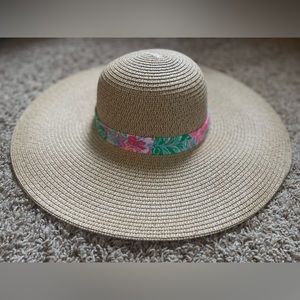 🏖️ Lilly Pulitzer GWP Straw Hat Journey To The Jungle. New with tags.